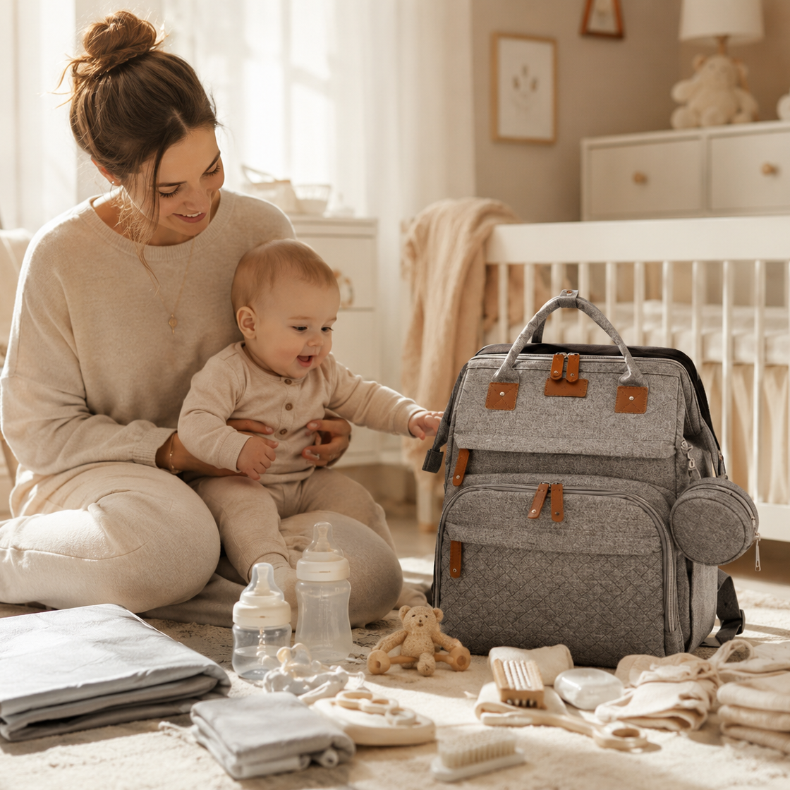 Nuvia – Wasserdichter Wickelrucksack mit USB-Anschluss