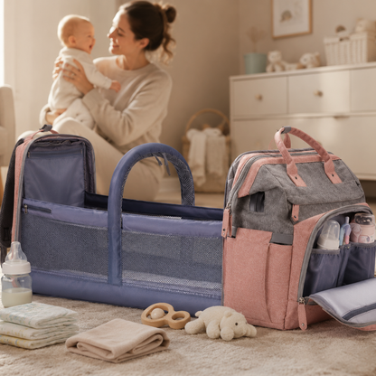 Nuvia – Wasserdichter Wickelrucksack mit USB-Anschluss