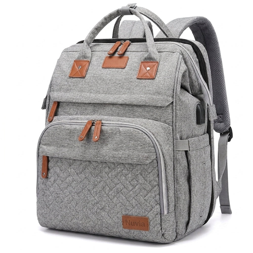 Nuvia – Wasserdichter Wickelrucksack mit USB-Anschluss