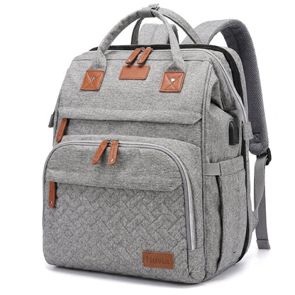 Nuvia – Wasserdichter Wickelrucksack mit USB-Anschluss