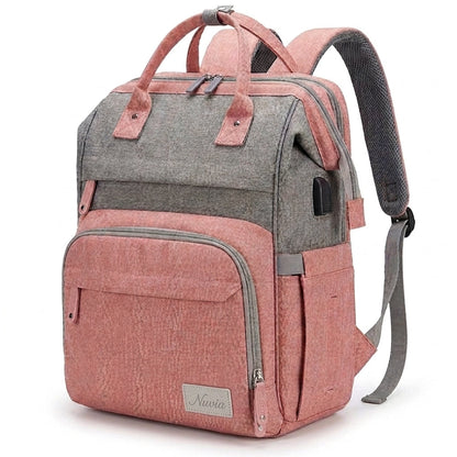 Nuvia – Wasserdichter Wickelrucksack mit USB-Anschluss
