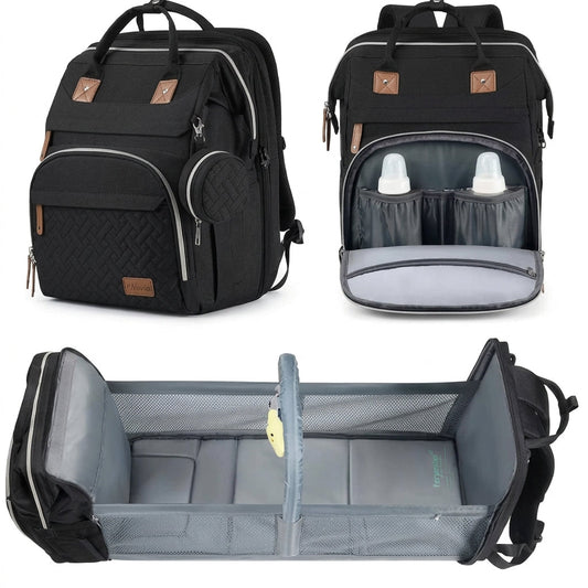 Nuvia – Wasserdichter Wickelrucksack mit USB-Anschluss